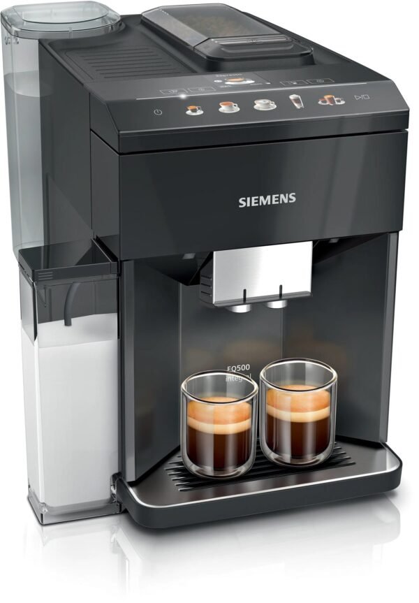 Siemens Kaffeevollautomat 1500 Watt Klavierlack schwarz - TQ 515 D 09
