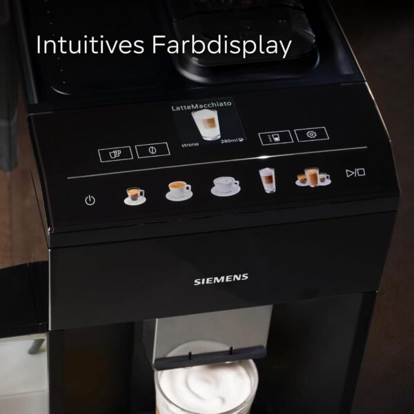 Siemens Kaffeevollautomat 1500 Watt Klavierlack schwarz - TQ 515 D 09