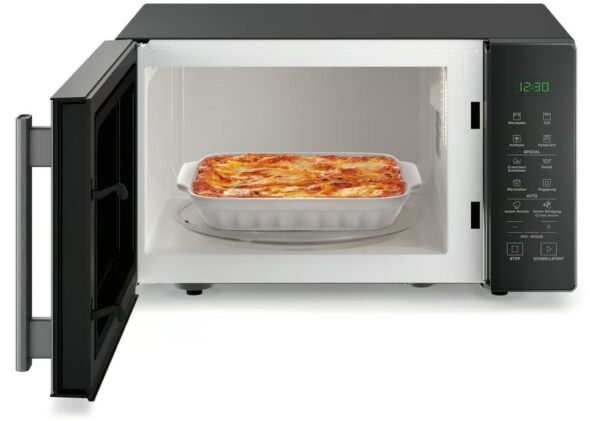 Bauknecht 1.000 Watt Grill Stand-Mikrowelle 25 Liter schwarz - MW 254 SM