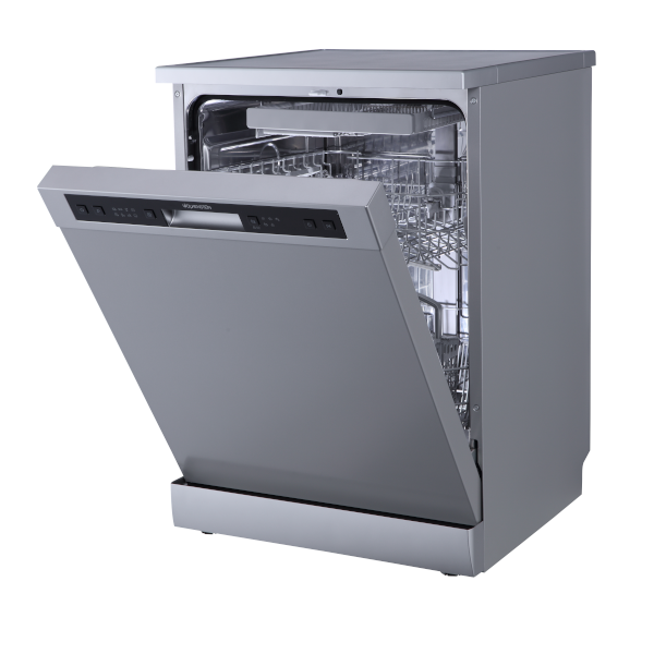 Wolkenstein Stand-Geschirrspüler WGSP 14-6 DS *D* - 60 cm - silber