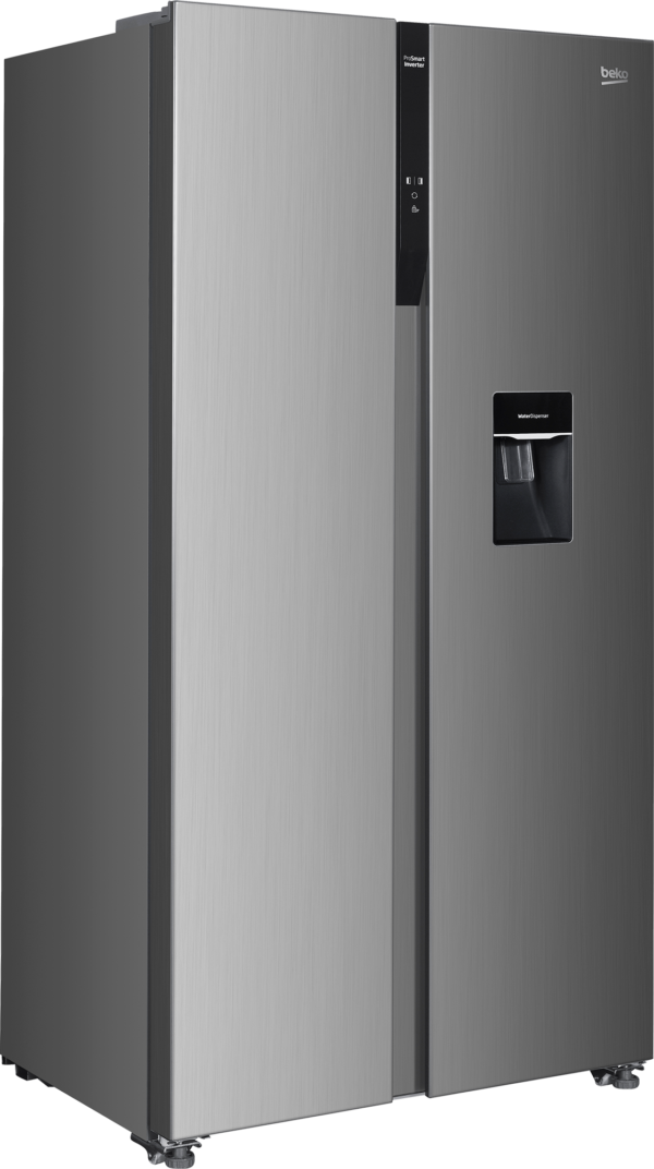 Beko *E* No Frost Side-by-Side mit Wasserspender Edelstahl - GNO 5322 WDXPN