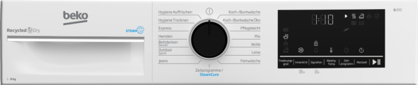Beko *C* Wärmepumpentrockner 8 kg - B3 TO 82 C9W