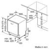 Bosch *D* Geschirrspüler vollintegriert 60 cm - SMV 2 HVX 02 E