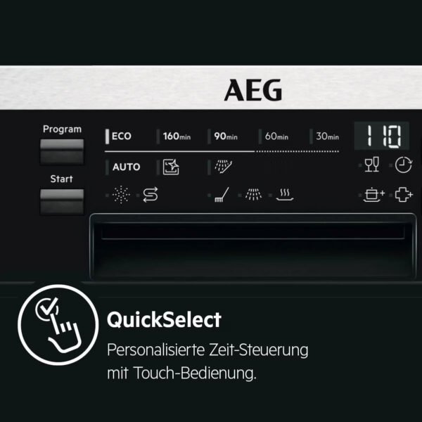 AEG D Geschirrspüler teilintegriert 60 cm - FEE 53680 ZM
