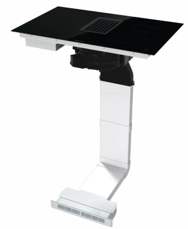 Hisense A++ Muldenlüfter 83 cm - Induktionskochfeld mit integrierten Dunstabzug - HAS 949 BSC