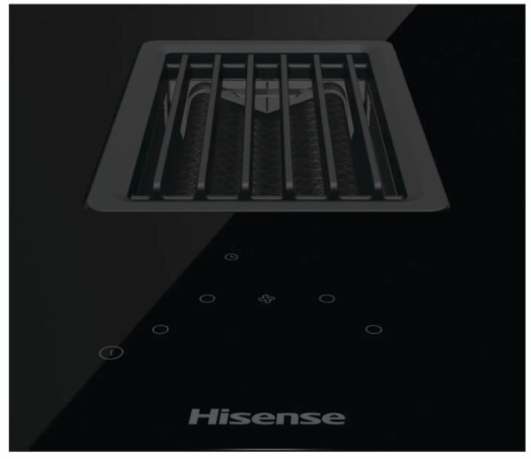 Hisense A++ Muldenlüfter 83 cm - Induktionskochfeld mit integrierten Dunstabzug - HAS 949 BSC
