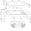 Hisense A++ Muldenlüfter 83 cm - Induktionskochfeld mit integrierten Dunstabzug - HAS 949 BSC