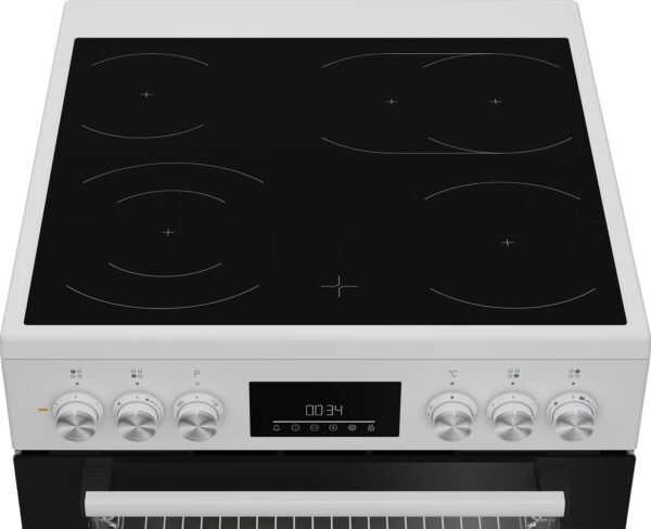 Beko *A* Standherd 60 cm weiß mit Zweikreis- und Bräterzone - FBM 67320 WS