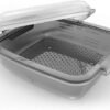Bauknecht 1.050 Watt Grill Stand-Mikrowelle 30 Liter schwarz - MW 304 M