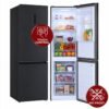 Geratek *C* NoFrost Kühl-/ Gefrierkombination Dark Inox Look - Palma KG 3430 DIL