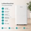 Hisense Luftentfeuchter 16 L/Tag D 16 HW