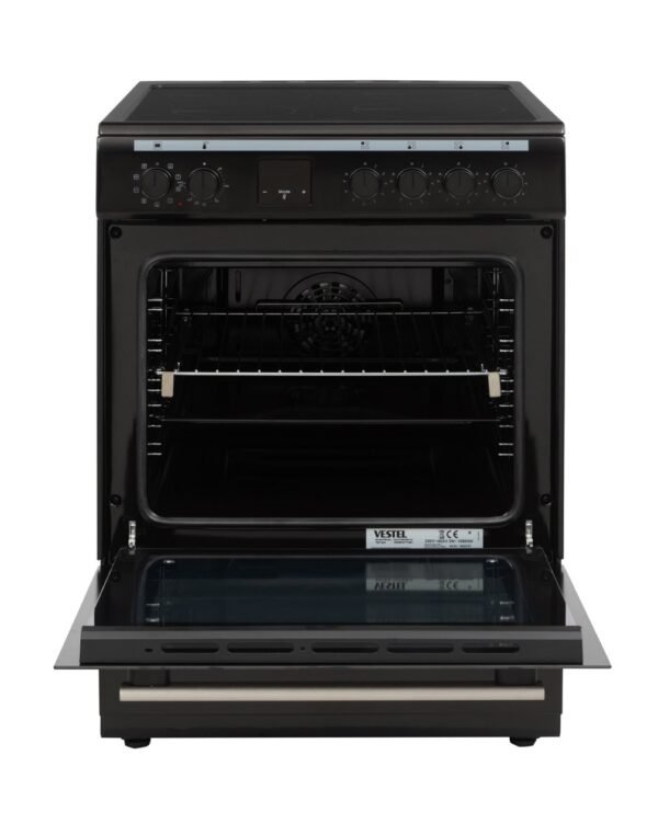 Vestel *A* Induktions-Standherd 60 cm schwarz mit Teleskopauszug - VG-KC 6 IN 4 BX 10