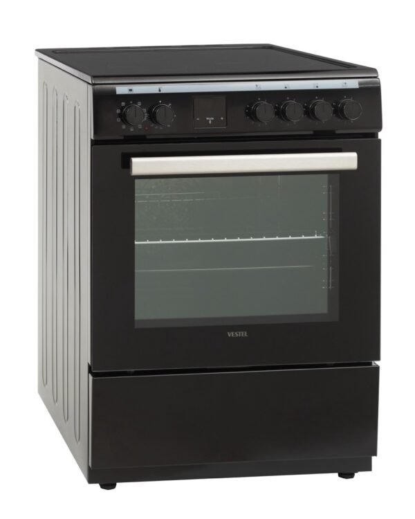 Vestel *A* Induktions-Standherd 60 cm schwarz mit Teleskopauszug - VG-KC 6 IN 4 BX 10