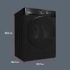 Vestel *A* Waschmaschine 9 kg 1400 U - WMI 99342 MB WIFI