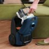 Hoover Bodenstaubsauger mit Beutel Petrol Blue - HE 110 HM 011