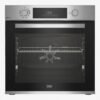 Beko A+ Einbau-Backofen Edelstahl mit Pyrolyse - inkl. 1-fach Teleskopauszug - BBIM 12300 XMPEF