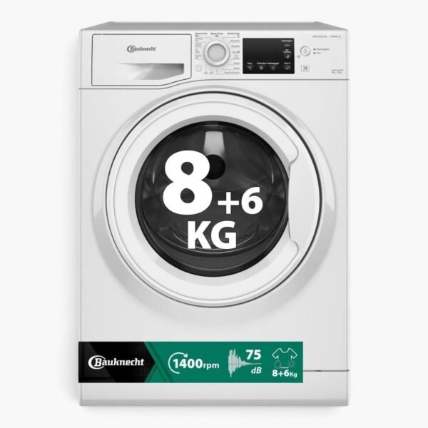Bauknecht *D* Waschtrockner 8 / 6 kg 1400 U - WT Super Eco 86 43 N