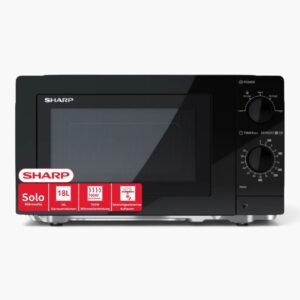 Sharp YC-MS 181 Stand-Mikrowelle, 18 Liter, 700 Watt, Auftaufunktion, Innenlicht