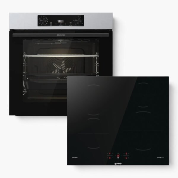 Gorenje Backofenset mit Induktionskochfeld best. aus BOSB 737 OTX + GI 6401 BSCOT